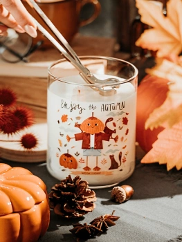 Wosk i Knot świeca sojowa Strach na Wróble 600g