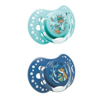 CANPOL LOVI Smoczek gryzak silikonowy dynamiczny, 2 sztuki 