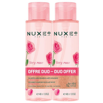 Nuxe Very Rose Woda Micelarna, 2x400ml 