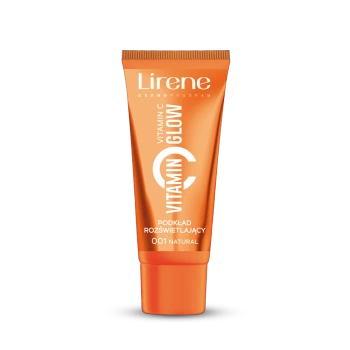 Lirene Vitamin Glow 003 Nude – Lekki Podkład z Witaminami C i E, 30 ml