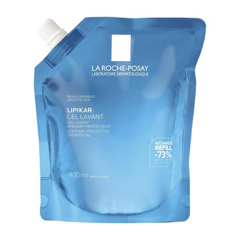 La Roche-Posay Lipikar Żel Myjący – Uzupełnienie do Skóry Wrażliwej i Atopowej, 400ml 