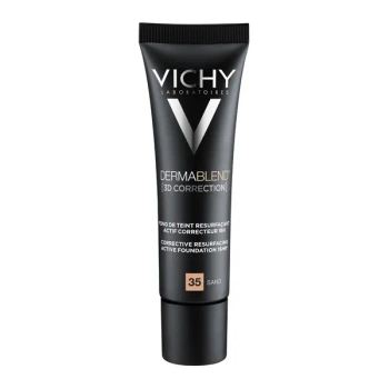 Vichy Dermablend Korekta 3D - Podkład Wyrównujący Powierzchnię Skóry nr. 35 Sand, 30ml