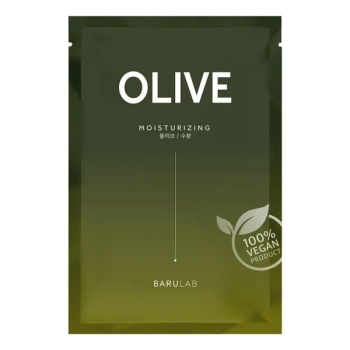Barulab Olive - Maska w Płachcie Oliwka, 1 sztuka