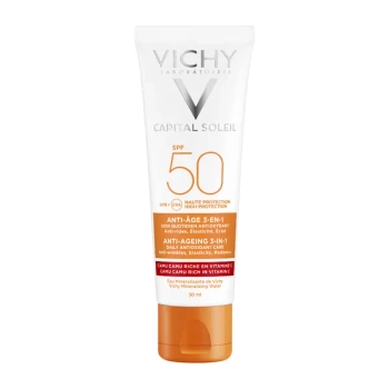 Vichy Ideal Soleil Krem Przeciwstarzeniowy do Twarzy SPF 50, 50 ml