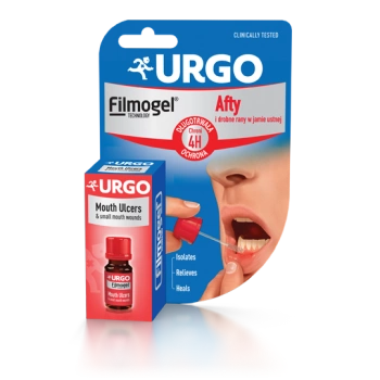 URGO Afty i drobne rany w jamie ustnej żel, 6 ml