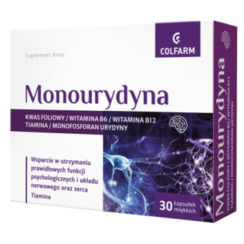 COLFARM Monourydyna x 30 kapsułek miękkich 
