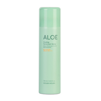 Holika Holika Aloe Cooling Sunscreen Spray SPF 50+ PA++++ Aloesowy Chłodzący Spray Przeciwsłoneczny, 100ml