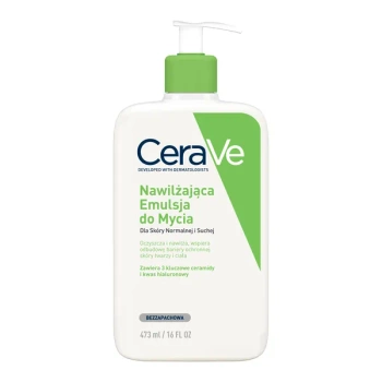 CeraVe Nawilżająca Emulsja do mycia, skóra normalna i sucha, 473ml