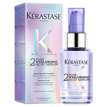Kérastase Blond Absolu Serum Hyaluronic Acid - Regenerujące Serum do Włosów, 50ml