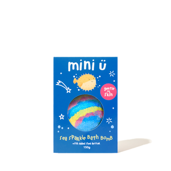 MINI U Musująca Kula do Kąpieli dla Dzieci Perłowa Fala, 150g 