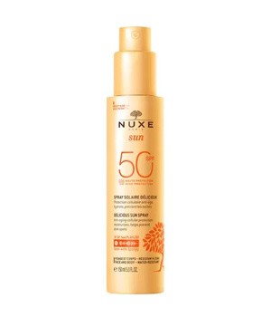 NUXE Sun – Mleczko do Opalania Twarzy i Ciała SPF 50, 150 ml