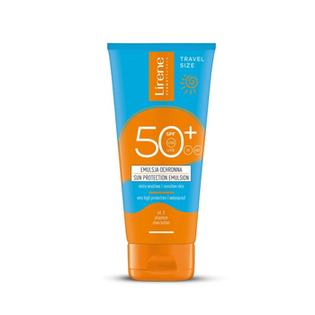 Lirene Emulsja Ochronna SPF 50+ – do Twarzy i Ciała, 90 ml