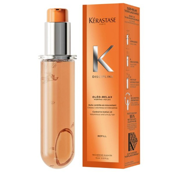 Kérastase Discipline Oléo-Relax Refill – Olejek do Włosów Puszących się, Wkład Uzupełniający, 75 ml