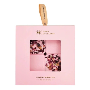 Stara Mydlarnia Kostki do Kąpieli Rose, 4x70g