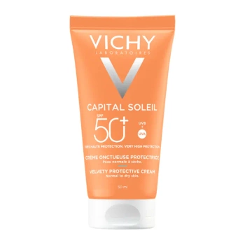 VICHY Capital Soleil Aksamitny Krem do Twarzy SP50+, 50ml | KRÓTKA DATA: 30/01/26