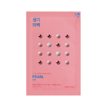 Holika Holika Pure Essence Mask Sheet - Pearl - Przywracająca Blask Maska z Ekstraktem z Pereł, 23ml