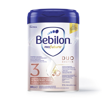 Bebilon Profutura DUO BIOTIK 3 Formuła na Bazie Mleka - Po 1 roku życia, 800g