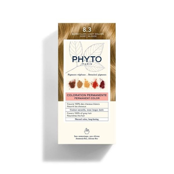 PHYTO COLOR 8.3 Farba do włosów Jasny Złoty Blond, 50 ml 