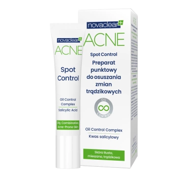 EQUALAN NOVACLEAR ACNE Preparat Punktowy do osuszania zmian trądzikowych, 10ml