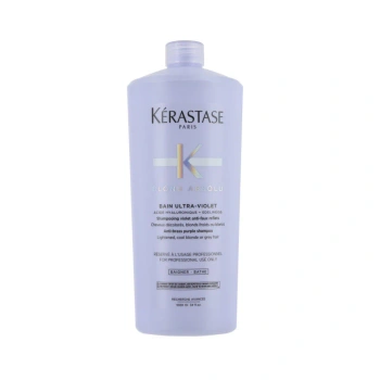 Kérastase  Blond Absolu  Bain  Ultra‑Violet  - Szampon do włosów blond neutralizujący żółte tony, 1000 ml