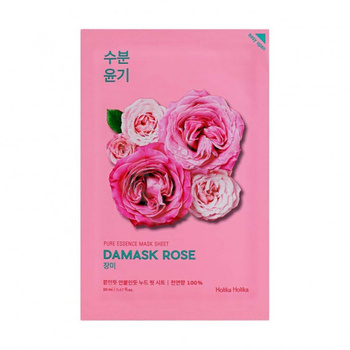 Holika Holika Pure Essence Mask Sheet - Rose - Odżywcza Maska w Płachcie z Ekstraktem z Róży Damasceńskiej, 23ml