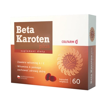 BETA KAROTEN Plus, 60 kapsułek