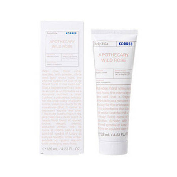 Korres Wild Rose - Nawilżające Mleczko do Ciała, 125ml