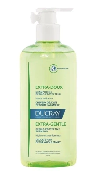 DUCRAY EXTRA DOUX Szampon dermatologiczny dla delikatnych włosów, 400ml