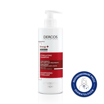 VICHY Dercos Energisant Szampon Wzmacniający, 400 ml 