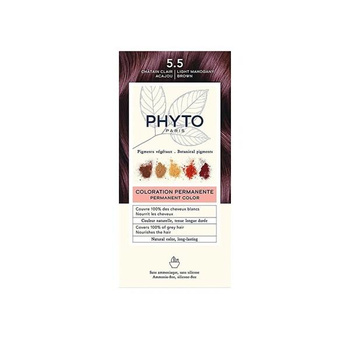 PHYTO COLOR 5.5 Jasny Mahoniowy Brąz