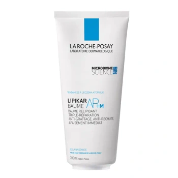 La Roche-Posay Lipikar Baume AP+M – Kojąco-Odbudowujący Balsam do Ciała, 200 ml
