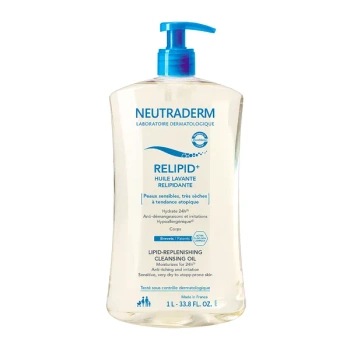 Neutraderm Relipid+ Olejek do Mycia Ciała – Odbudowujący Warstwę Lipidową, 1000 ml