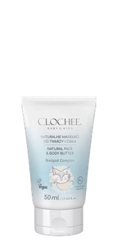 CLOCHEE BABY & KIDS Naturalne Masełko do twarzy, 50ml