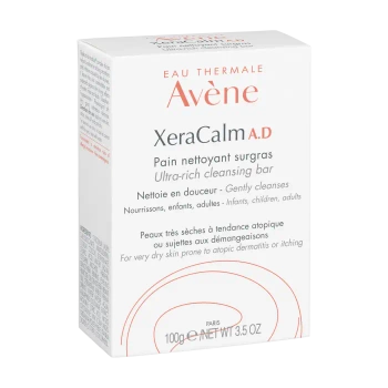 AVENE XERACALM A.D Kostka myjąca, 100 g