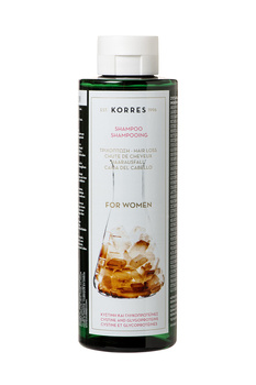 Korres Szampon Przeciw Wypadaniu Włosów z Cystyną i Glikoproteinami, 250ml
