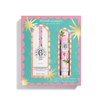 Roger&Gallet Rose Zestaw Świąteczny – Woda Zapachowa, 30 ml + Krem do Rąk, 30 ml