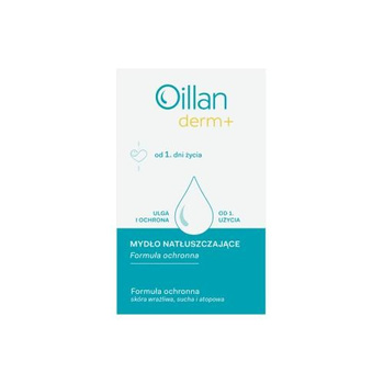 Oillan Derm+ Mydło natłuszczające kostka, 100g