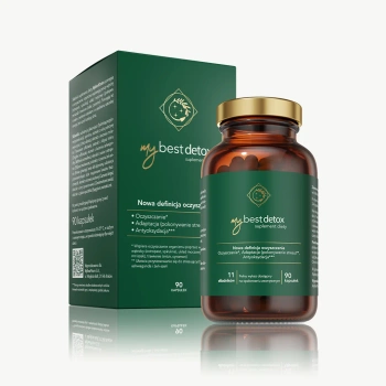 MyBestDetox - Suplement na Oczyszczenie Organizmu, 90 kapsułek 