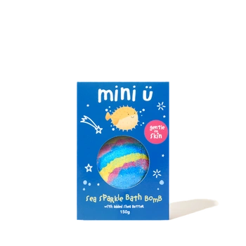 MINI U Musująca Kula do Kąpieli dla Dzieci Perłowa Fala, 150g 