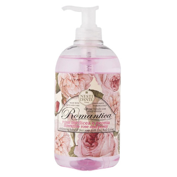 NESTI DANTE Mydło Zapachowe do Rąk - Róża & Piwonia, 500ml