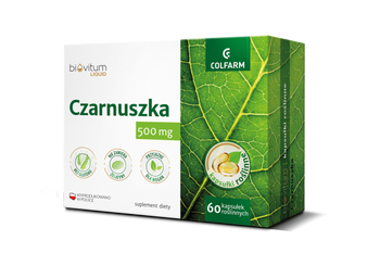 BIOVITUM LIQUID Czarnuszka - 60 kapsułek roślinnych | KRÓTKA DATA WAŻNOŚCI: 31.03.2025R.
