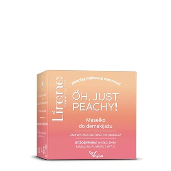 LIRENE OH JUST PEACHY Masełko do demakijażu,45g