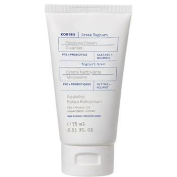Korres Greek Yoghurt Kremowy Żel do Mycia Twarzy, 75ml 