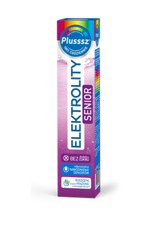 Plusssz Elektrolity Senior 100% Complex – 24 tabletki musujące