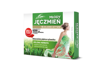 MŁODY JĘCZMIEŃ x 60 tabletek powlekanych