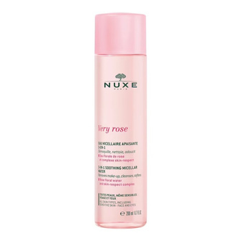 NUXE VERY ROSE łagodząca woda micelarna 3w1, 200ml