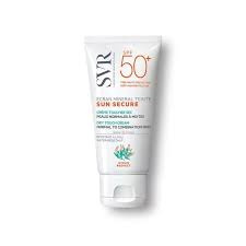 SVR SUN SECURE MINERAL Mineralny Krem Barwiący z SPF50+ skóra normalna i mieszana, 60 g