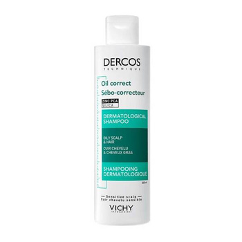 Vichy Dercos Oil Correct Szampon normalizujący, 200ml