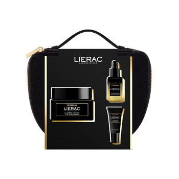 LIERAC Premium Zestaw Świąteczny: Jedwabisty Krem, Serum, oraz Krem pod Oczy