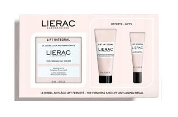 Lierac Lift Integral – Zestaw Liftingujący: Krem na Dzień, 50ml + Krem na Noc,15ml + Serum, 10ml